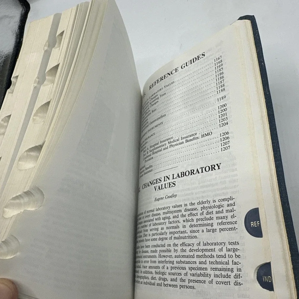 The Merck Manual of Geriatrics Book Copyright 1990 Merck & Co Inc. Hardcover